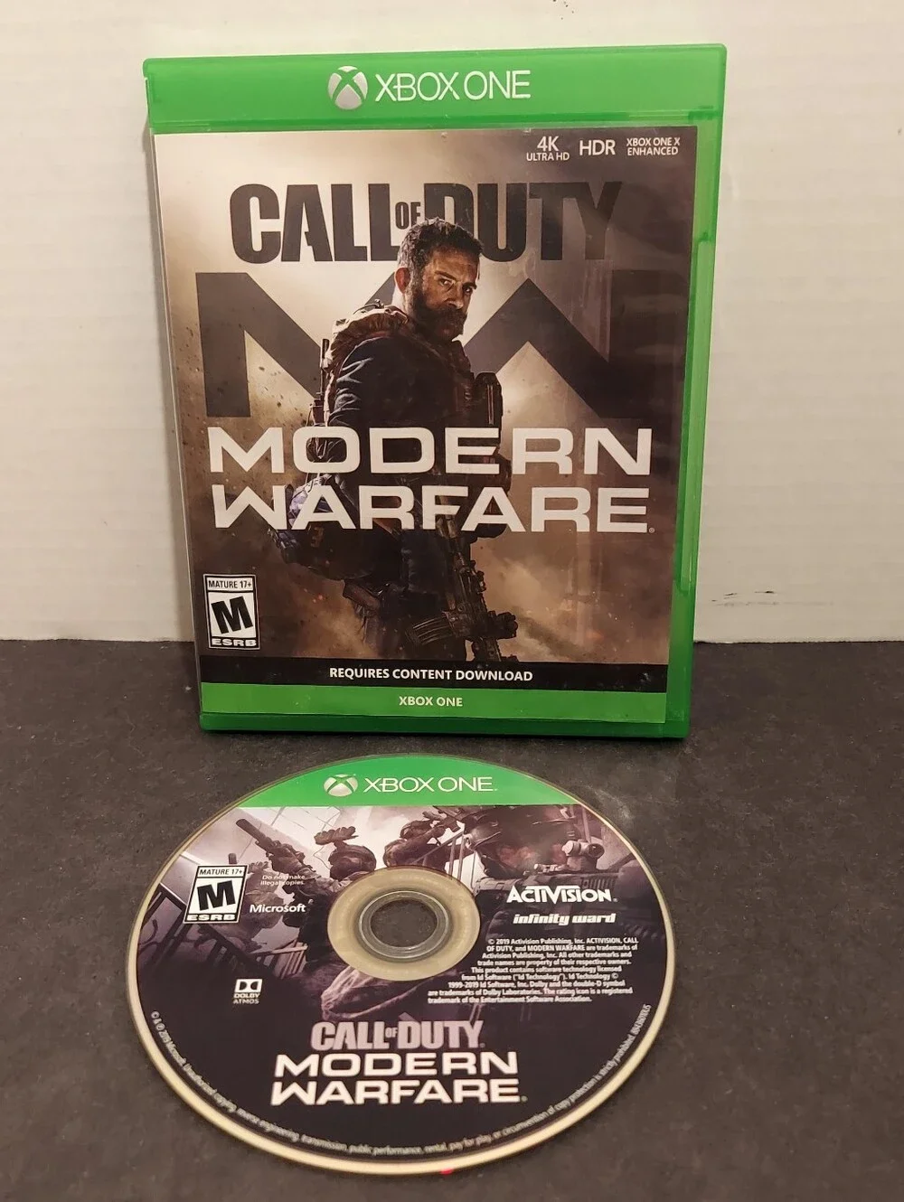 Call of Duty Modern Warfare (Xbox One, 2019) Cod Xbox One X Enhanched Game